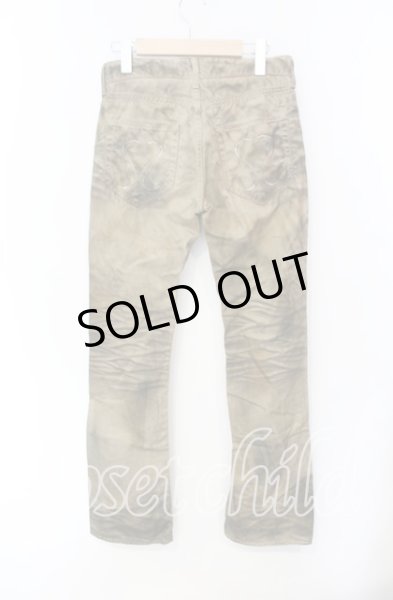 画像2: CIVARIZE / Burst 加工チノパンツ 42 ブラウン O-25-08-24-026-CI-pa-YM-OS (2)