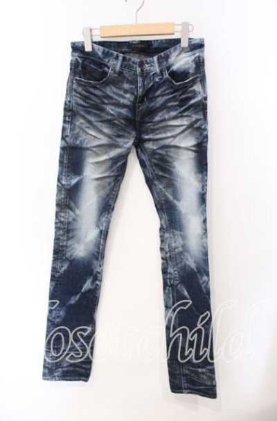 画像1: CIVARIZE / Flashハードブリーチスキニーデニムパンツ 42 インディゴ O-25-08-24-028-CI-pa-YM-OS