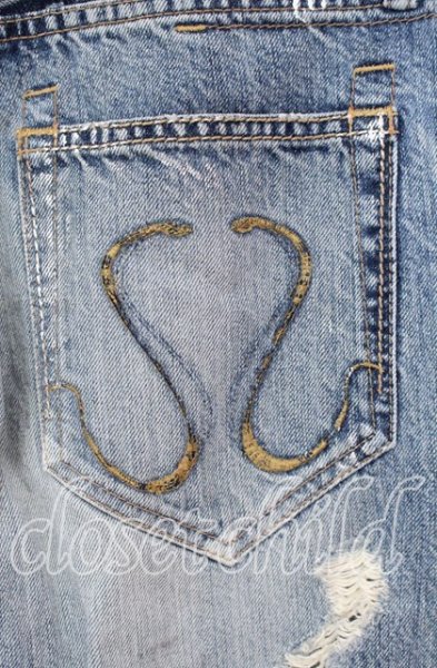 画像3: CIVARIZE / 泊加工ヴィンテージブーツカットデニムパンツ 42 インディゴ O-25-08-24-029-CI-pa-YM-ZT381 (3)