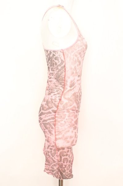 画像2: CATORCE / 総柄ロングタンクトップ 0（レディース） ピンク O-25-09-04-004-CA-to-YM-ZT378 (2)