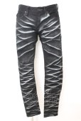 画像1: CIVARIZE / ストレッチ入りパールバインダー立体加工スキニーパンツ 44 ブラック O-25-09-04-032-CI-pa-YM-OS (1)