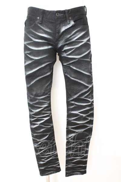 画像1: CIVARIZE / ストレッチ入りパールバインダー立体加工スキニーパンツ 44 ブラック O-25-09-04-032-CI-pa-YM-OS