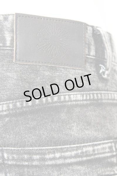 画像3: TORNADO MART / ダークケミカルスプレーシューカットデニムパンツ L ブラック O-25-09-04-036-TO-pa-YM-OS (3)