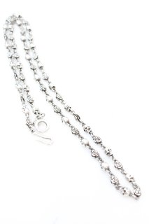 Justin Davis / REFINED ペンダント シルバーxホワイトxブラック O