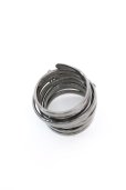 画像2: gunda / BANDAGE RING リング 11号 ガンメタル O-25-09-04-055-gu-ac-YM-OS (2)