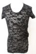 画像1: CIVARIZE / Wayダメージ加工 Tシャツ 44 ブラック O-25-09-04-007-CI-ts-YM-OS (1)