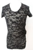画像1: CIVARIZE / Wayダメージ加工 Tシャツ 44 ブラック O-25-09-04-007-CI-ts-YM-OS (1)