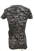 画像3: CIVARIZE / Wayダメージ加工 Tシャツ 44 ブラック O-25-09-04-007-CI-ts-YM-OS (3)
