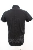 画像4: CIVARIZE / スパンコールパイピング半袖シャツ 44 ブラック O-25-09-04-009-CI-sh-YM-OS (4)