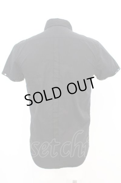 画像4: CIVARIZE / スパンコールパイピング半袖シャツ 44 ブラック O-25-09-04-009-CI-sh-YM-ZT378 (4)