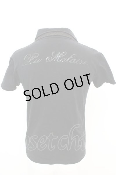 画像3: FUGA / ジャガードレイヤード襟ポロシャツ 44 ブラック O-25-09-04-010-FU-ts-YM-OS (3)