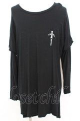 SWITCHBLADE / LAYERED LONG　カットソー L ブラック O-25-09-04-013-SW-to-YM-OS