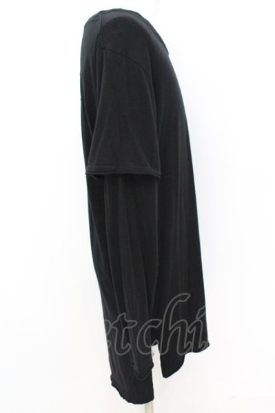 画像3: SWITCHBLADE / LAYERED LONG　カットソー L ブラック O-25-09-04-013-SW-to-YM-ZT356 (3)