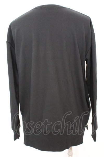 画像4: backside of tokyo / CAT プリントパーカー M ブラック O-25-09-04-024-ba-to-YM-ZT339 (4)