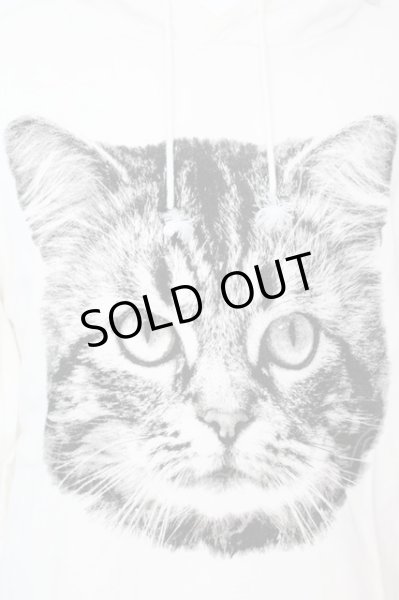 画像2: CIVARIZE / Catプリントプルオーバーパーカー 44 ホワイト O-25-09-04-026-CI-to-YM-ZT339 (2)