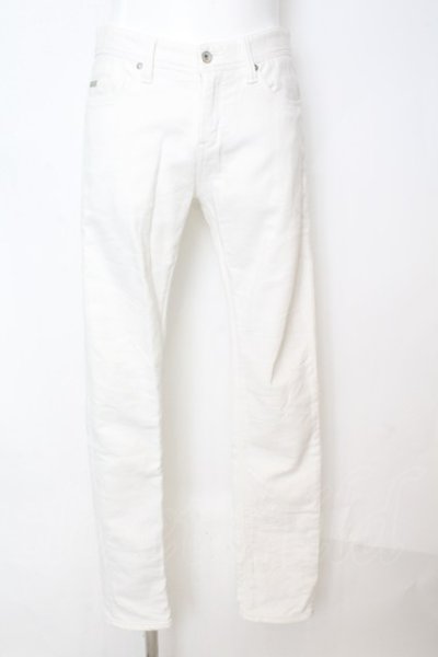 画像1: LUDI / WIRTSCHAFT ジョグデニムパンツ S ホワイト O-25-09-04-027-BE-pa-YM-OS