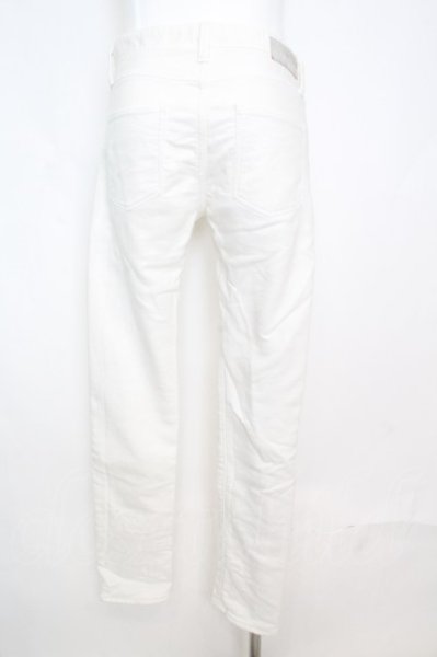 画像2: LUDI / WIRTSCHAFT ジョグデニムパンツ S ホワイト O-25-09-04-027-BE-pa-YM-ZT368 (2)