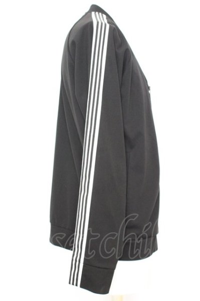 画像2: 5351pour les Hommes / ダブルクロストラックジャケット 48 ブラックｘホワイト O-25-09-06-004-53-ja-YM-ZT385 (2)