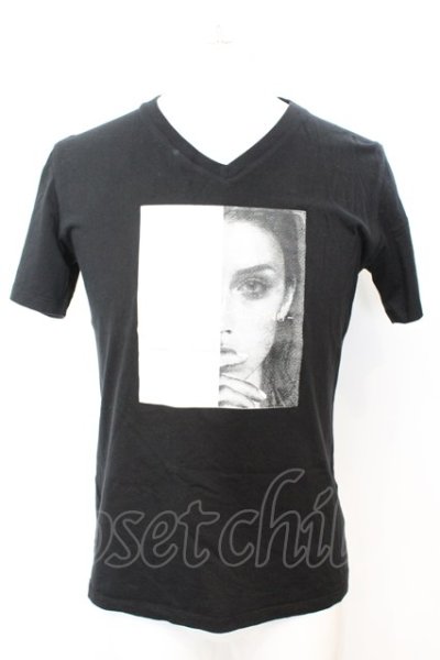画像1: GOSTAR DE FUGA / MISSING Tシャツ 46 ブラック O-25-09-06-011-GO-ts-YM-OS