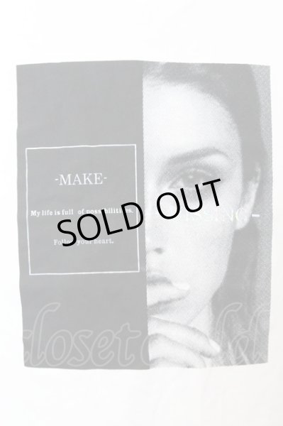 画像2: GOSTAR DE FUGA / MISSING Tシャツ 44 ホワイト O-25-09-06-012-GO-ts-YM-ZT385 (2)