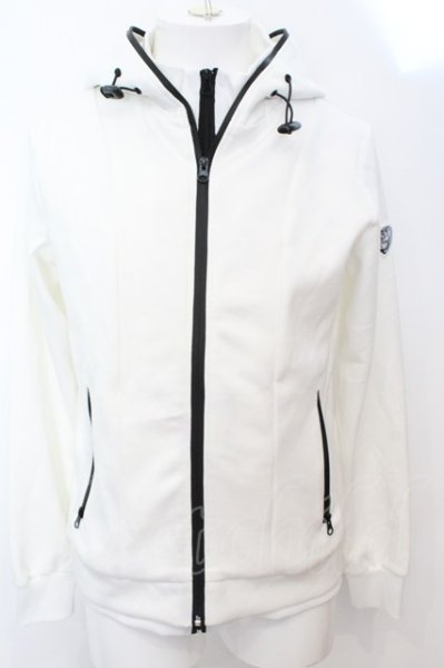 画像2: BUFFALO BOBS / TROMPE-L'OEIL(トロンプルイユ)トラックトップフーデッド 1-2 ホワイト O-25-09-06-018-BU-to-YM-ZT173 (2)