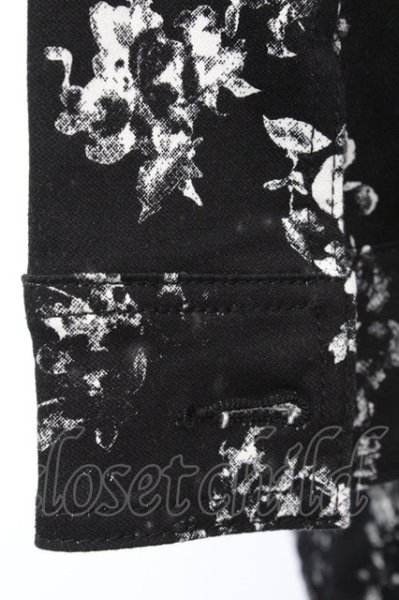 画像2: SEANA / ストレッチフラワー五分袖トラッカージャケット L ブラック O-25-09-06-024-SE-ja-YM-ZT382 (2)
