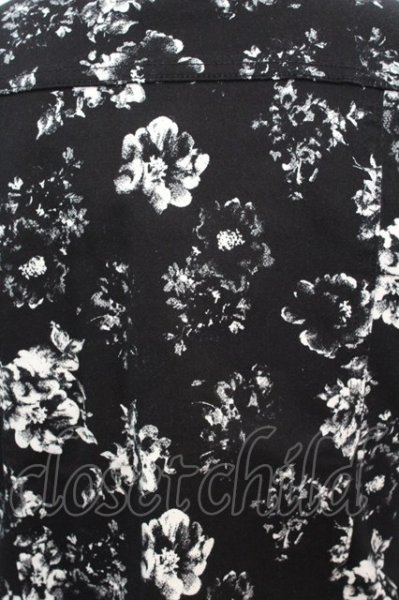 画像3: SEANA / ストレッチフラワー五分袖トラッカージャケット L ブラック O-25-09-06-024-SE-ja-YM-ZT382 (3)