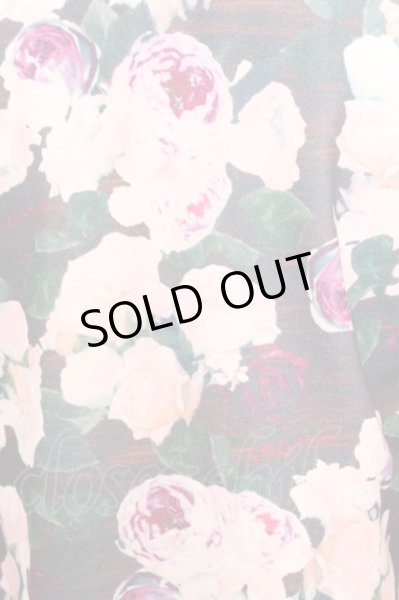 画像2: SEANA / フラワー総柄パーカー L ピンク O-25-09-06-025-SE-to-YM-OS (2)