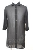 画像1: CIVARIZE / Zenith シフォンシャツ F ブラック O-25-09-06-027-CI-sh-YM-OS (1)