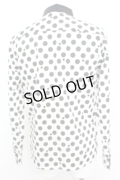 画像3: ALTER VENOMV / ドットプリントボタンダウンシャツ M ホワイトｘブラック O-25-09-06-028-AL-sh-YM-ZT0914 (3)