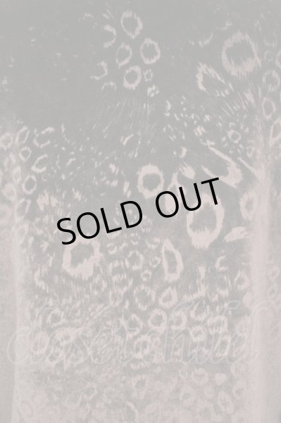 画像3: ALTER VENOMV / サイドラインベロアレオパードハイネックトラックジャケット S ブラックｘネオンイエロー O-25-09-06-031-AL-ja-YM-OS (3)