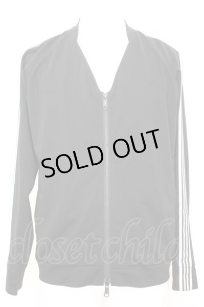 画像1: 5351pour les Hommes / ダブルクロストラックジャケット 48 ブラックｘホワイト O-25-09-06-004-53-ja-YM-ZT385 (1)