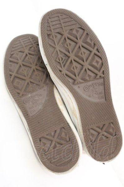 画像7: NEWTRAL / ペインティングダメージCONVERS 25cm アイボリー O-25-09-06-033-Th-sho-YM-OS (7)