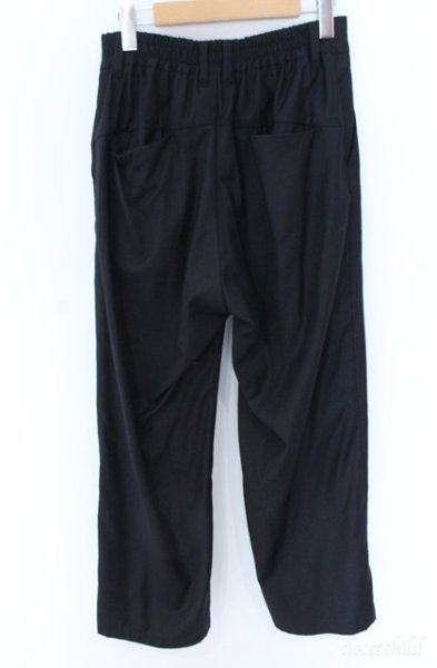画像3: NO ID. BLACK / 切替バギートラウザーズパンツ 1 ブラックｘオレンジ O-25-09-08-028-NO-pa-YM-ZT329 (3)