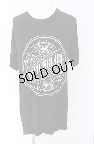 画像1: SWITCHBLADE / EMBLEM　Tシャツ M ブラック O-25-09-08-034-SW-ts-YM-ZT177 (1)