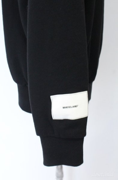 画像3: WHITELAND / 襟ジャガードリブスウェット L ブラック O-25-09-08-035-wh-to-YM-ZT385 (3)
