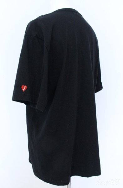 画像4: STUD MUFFIN / ネックレスBIG Tシャツ 4 ブラックｘゴールド O-25-09-08-036-ST-ts-YM-ZT385 (4)