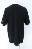 画像5: STUD MUFFIN / ネックレスBIG Tシャツ 4 ブラックｘゴールド O-25-09-08-036-ST-ts-YM-OS (5)