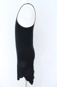 画像2: CIVARIZE / Inferアシンメトリーデザインロングタンクトップ 44 ブラック O-25-09-08-037-CI-to-YM-OS (2)
