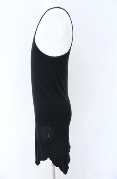 画像2: CIVARIZE / Inferアシンメトリーデザインロングタンクトップ 44 ブラック O-25-09-08-037-CI-to-YM-OS
