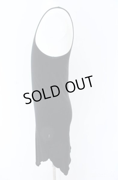 画像2: CIVARIZE / Inferアシンメトリーデザインロングタンクトップ 44 ブラック O-25-09-08-037-CI-to-YM-ZT0911X (2)