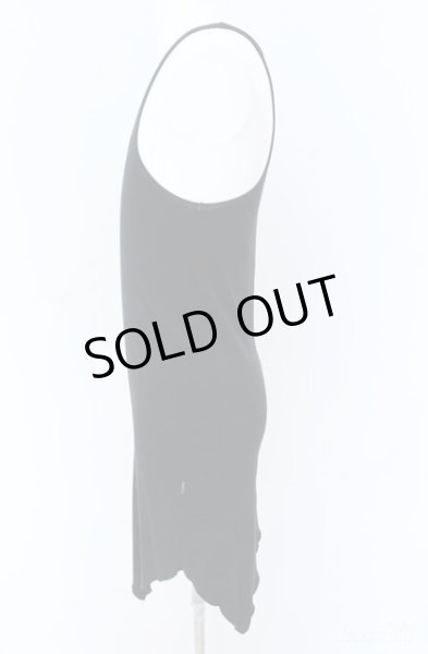 画像3: CIVARIZE / Inferアシンメトリーデザインロングタンクトップ 44 ブラック O-25-09-08-037-CI-to-YM-ZT0911X (3)