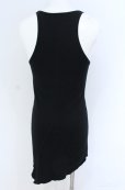 画像4: CIVARIZE / Inferアシンメトリーデザインロングタンクトップ 44 ブラック O-25-09-08-037-CI-to-YM-OS