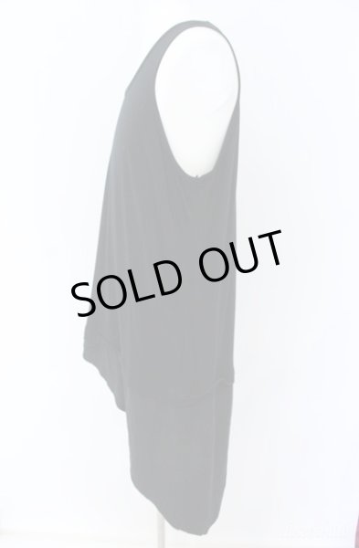 画像3: ROYAL FLASH / 切り替えオーバーラップタンクトップ F ブラック O-25-09-08-038-RO-to-YM-ZT385 (3)