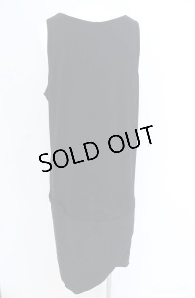 画像4: ROYAL FLASH / 切り替えオーバーラップタンクトップ F ブラック O-25-09-08-038-RO-to-YM-ZT385 (4)