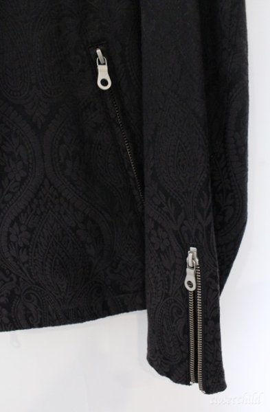 画像3: NO ID. / アラベスクノーカラージップアップジャケット 1 ブラック O-25-09-08-046-NO-ja-YM-ZT364 (3)