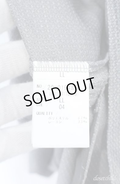 画像4: TORNADO MART / ブライトタックメッシュ7分袖チェスター LL グレー O-25-09-08-006-TO-ja-YM-ZT384 (4)