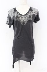 KMRii / MAGNOLIA Tシャツ 0（レディース） ブラック（ユーズド） O-25-09-08-047-KM-ts-YM-OS