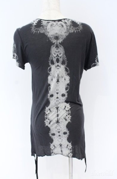 画像2: KMRii / MAGNOLIA Tシャツ 0（レディース） ブラック（ユーズド） O-25-09-08-047-KM-ts-YM-ZT364 (2)