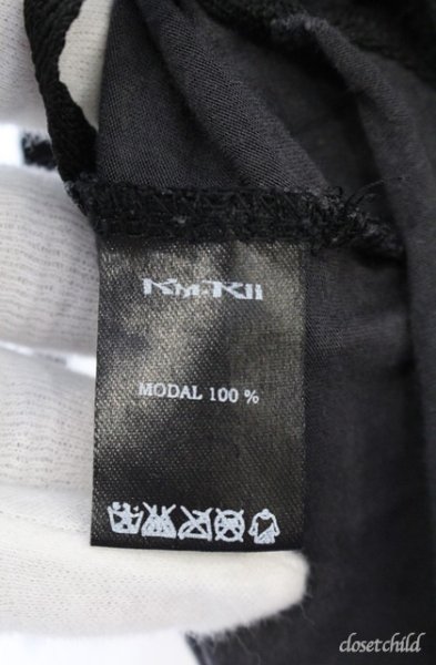 画像3: KMRii / MAGNOLIA Tシャツ 0（レディース） ブラック（ユーズド） O-25-09-08-047-KM-ts-YM-ZT364 (3)